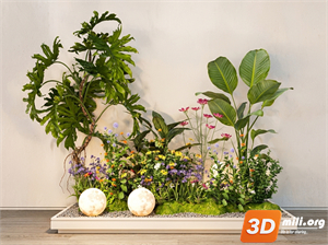 Mini Garden Skp Files 